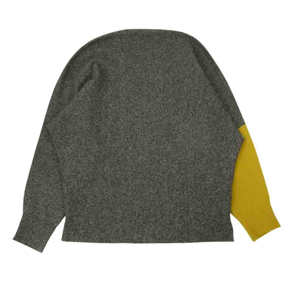 ISSEY MIYAKE イッセイミヤケ IM03KN281 HAND IN HAND 2WAY ニット セーター グレー系 2【中古】