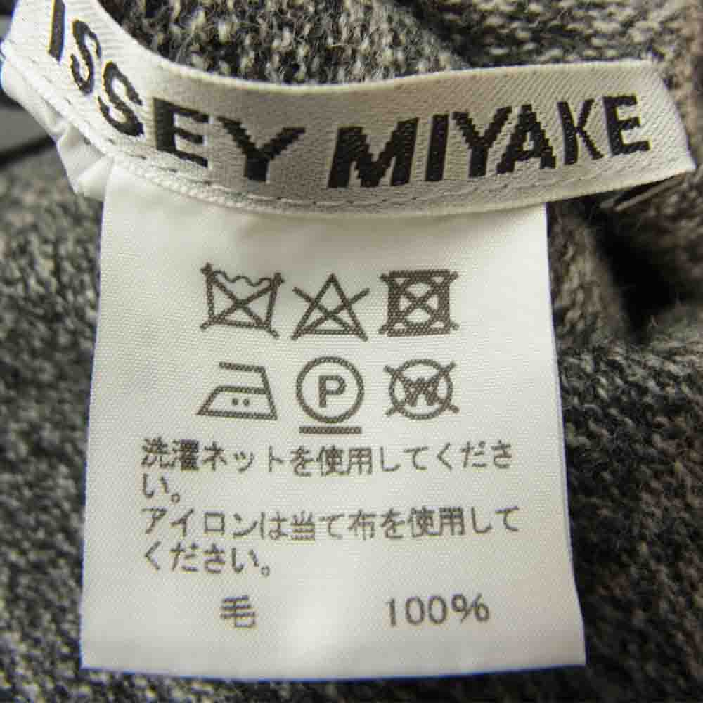 ISSEY MIYAKE イッセイミヤケ IM03KN281 HAND IN HAND 2WAY ニット セーター グレー系 2【中古】