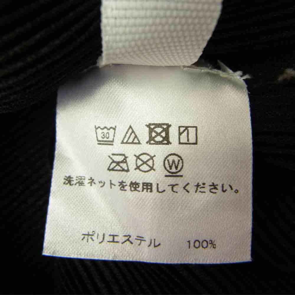 PLEATS PLEASE プリーツプリーズ イッセイミヤケ ISSEY MIYAKE イッセイミヤケ PP01FK302 ボトルネック ノースリーブ カットソー ブラック系 3【美品】【中古】