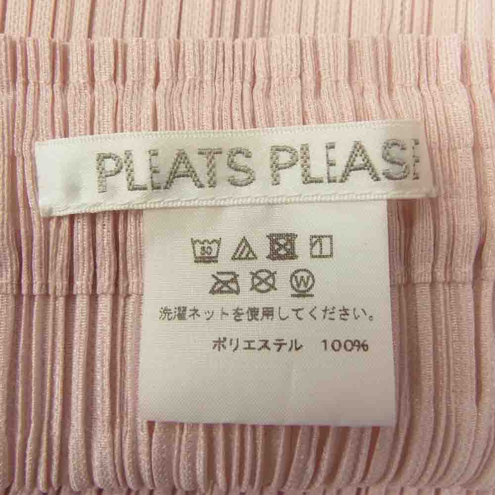 ISSEY MIYAKE イッセイミヤケ PLEATS PLEASE プリーツプリーズ LONG SKIRT PP11-JG435 プリーツ加工 ロング スカート ピンク系 3【美品】【中古】