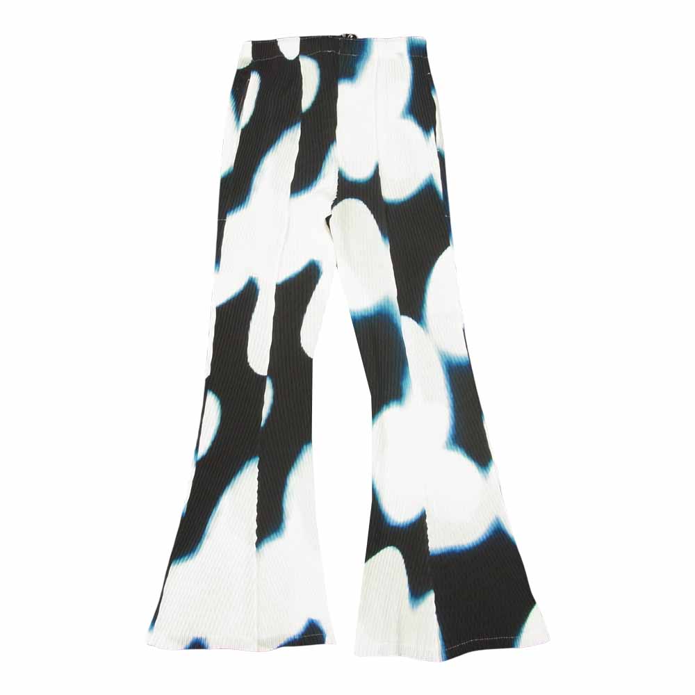 ISSEY MIYAKE イッセイミヤケ SHADE PLEATS PANTS IM13-FF171 プリーツ加工 フレア パンツ ホワイト系 2【新古品】【未使用】【中古】