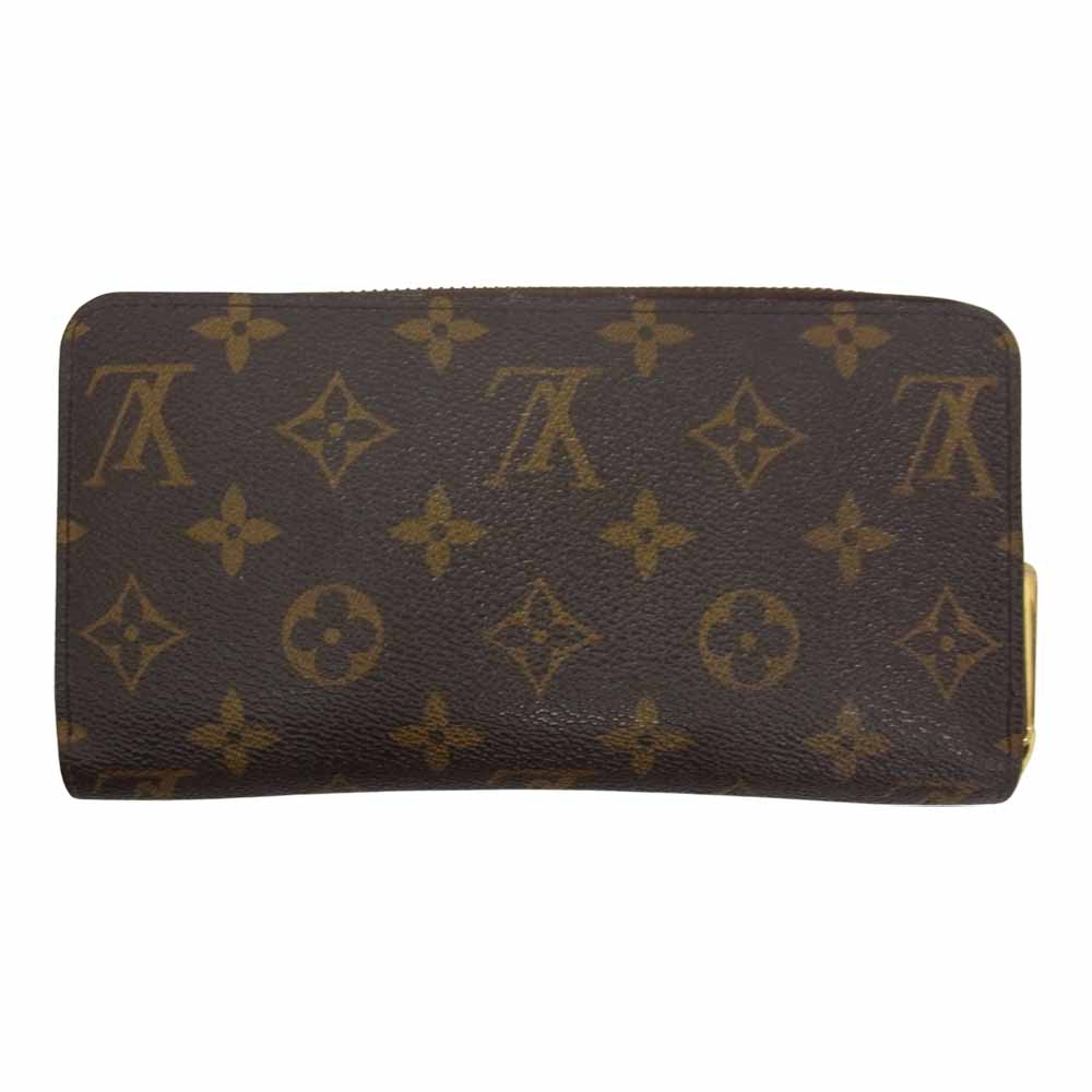 LOUIS VUITTON ルイ・ヴィトン M60017 モノグラム ジッピー ウォレット ブラウン系【中古】