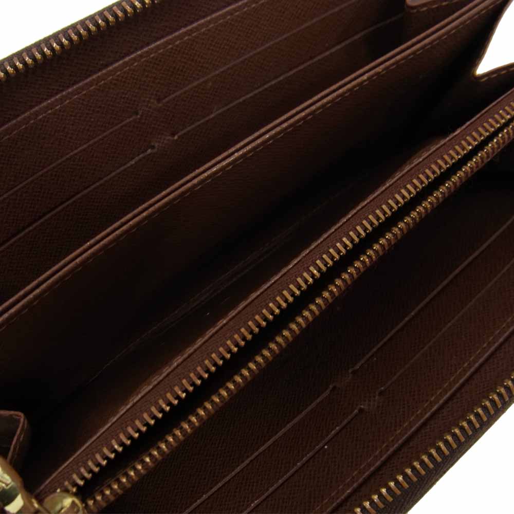LOUIS VUITTON ルイ・ヴィトン M60017 モノグラム ジッピー ウォレット ブラウン系【中古】