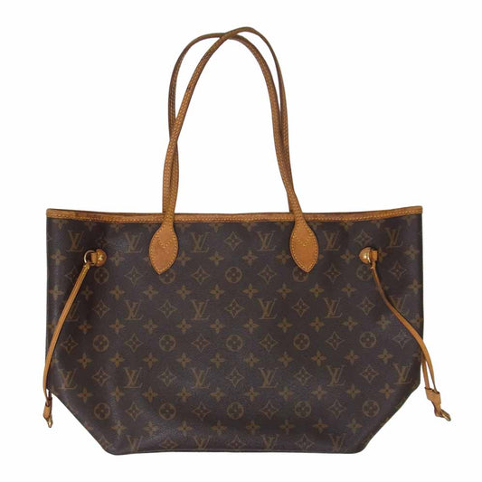 LOUIS VUITTON ルイ・ヴィトン M40156 モノグラム ネヴァーフルMM トートバッグ ブラウン系【中古】
