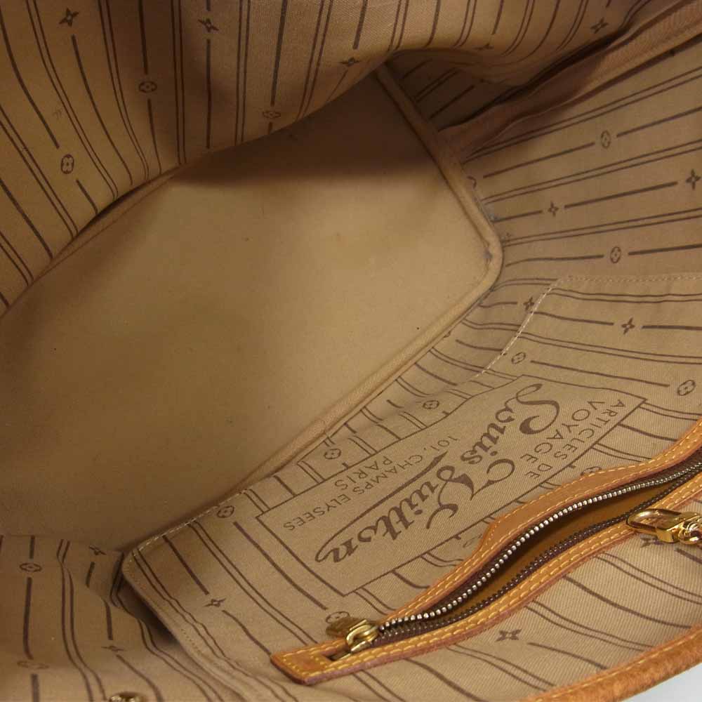LOUIS VUITTON ルイ・ヴィトン M40156 モノグラム ネヴァーフルMM トートバッグ ブラウン系【中古】