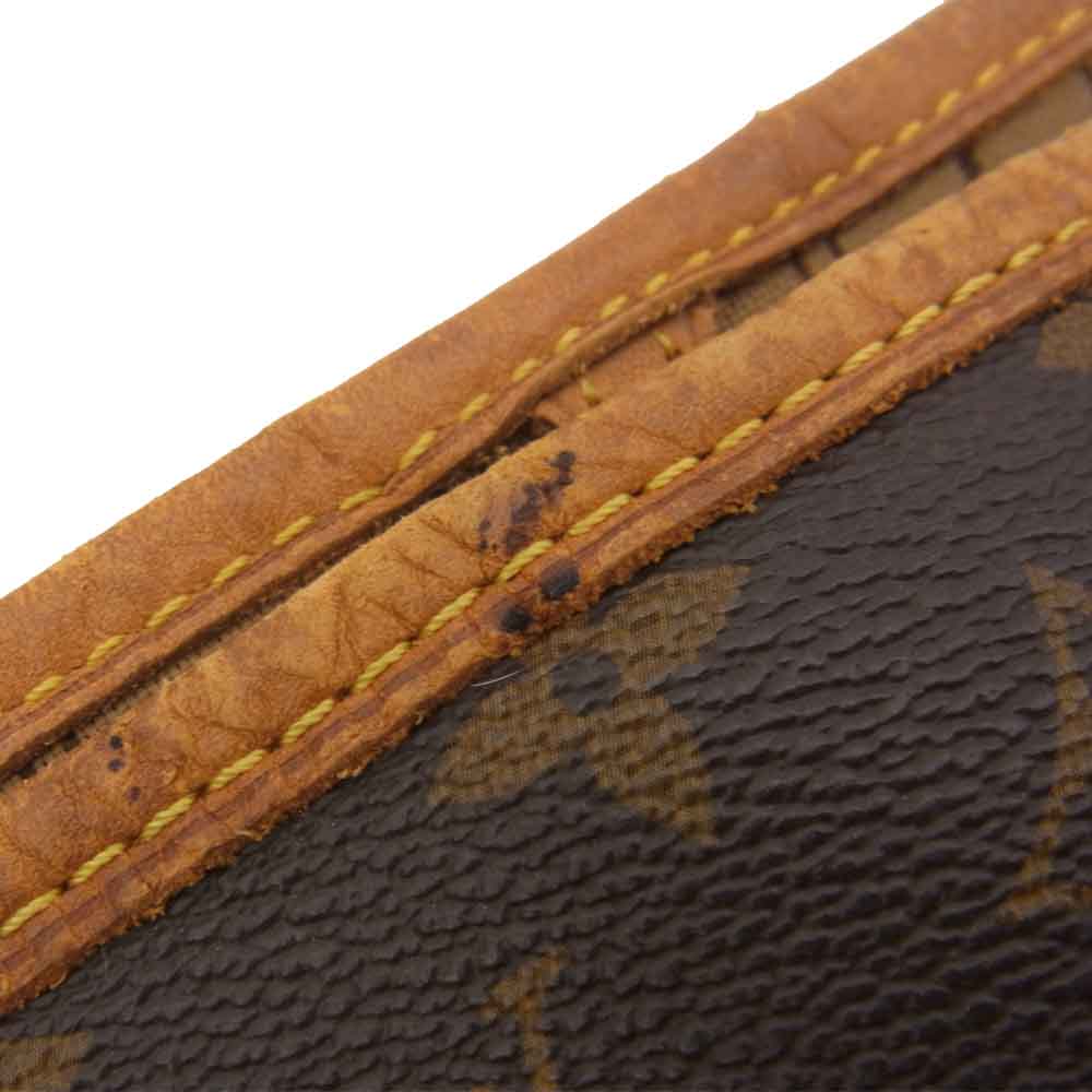 LOUIS VUITTON ルイ・ヴィトン M40156 モノグラム ネヴァーフルMM トートバッグ ブラウン系【中古】