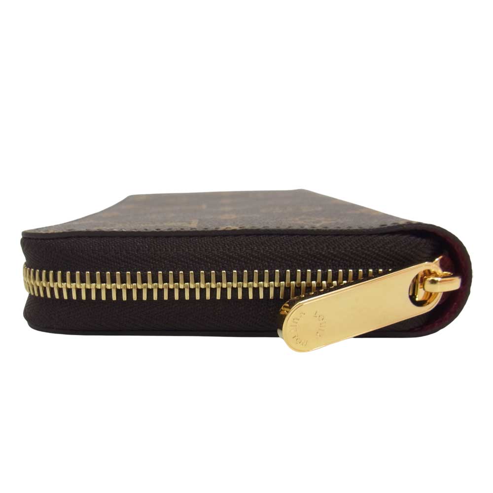 LOUIS VUITTON ルイ・ヴィトン M41895 モノグラム ジッピー ウォレット ブラウン系【極上美品】【中古】