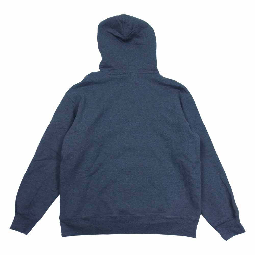 Supreme シュプリーム 21AW S Logo Hooded Sweatshirt Sロゴ スプリット フーデッド スウェット プルオーバーパーカー グレー系 L【中古】