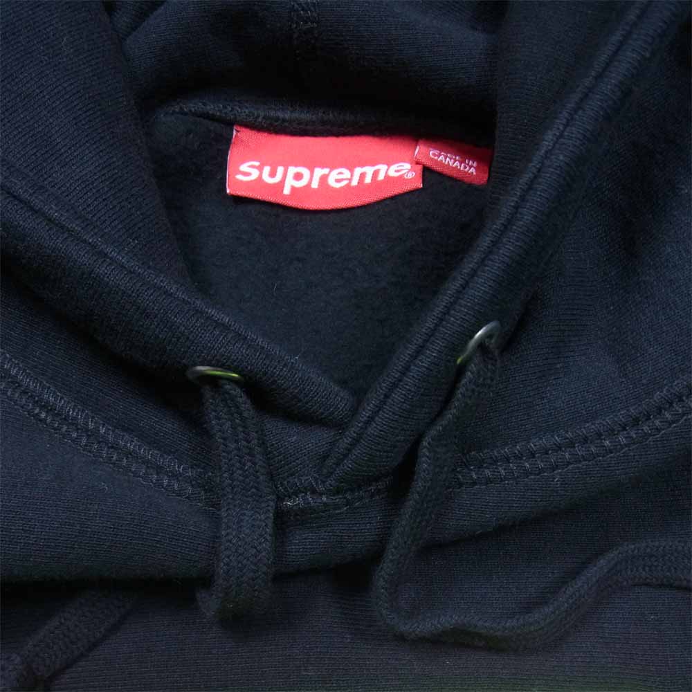 Supreme シュプリーム 17AW Box Logo Hooded Sweatshirt ボックスロゴ フーデッド スウェット プルオーバーパーカー ブラック系 M【中古】