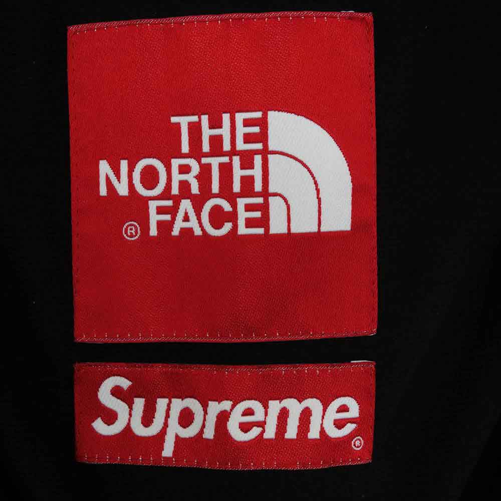 Supreme シュプリーム 14AW × The North Face ノースフェイス BANDANA MOUNTAIN PARKA バンダナ マウンテンパーカ ジャケット ブラック系 M【中古】