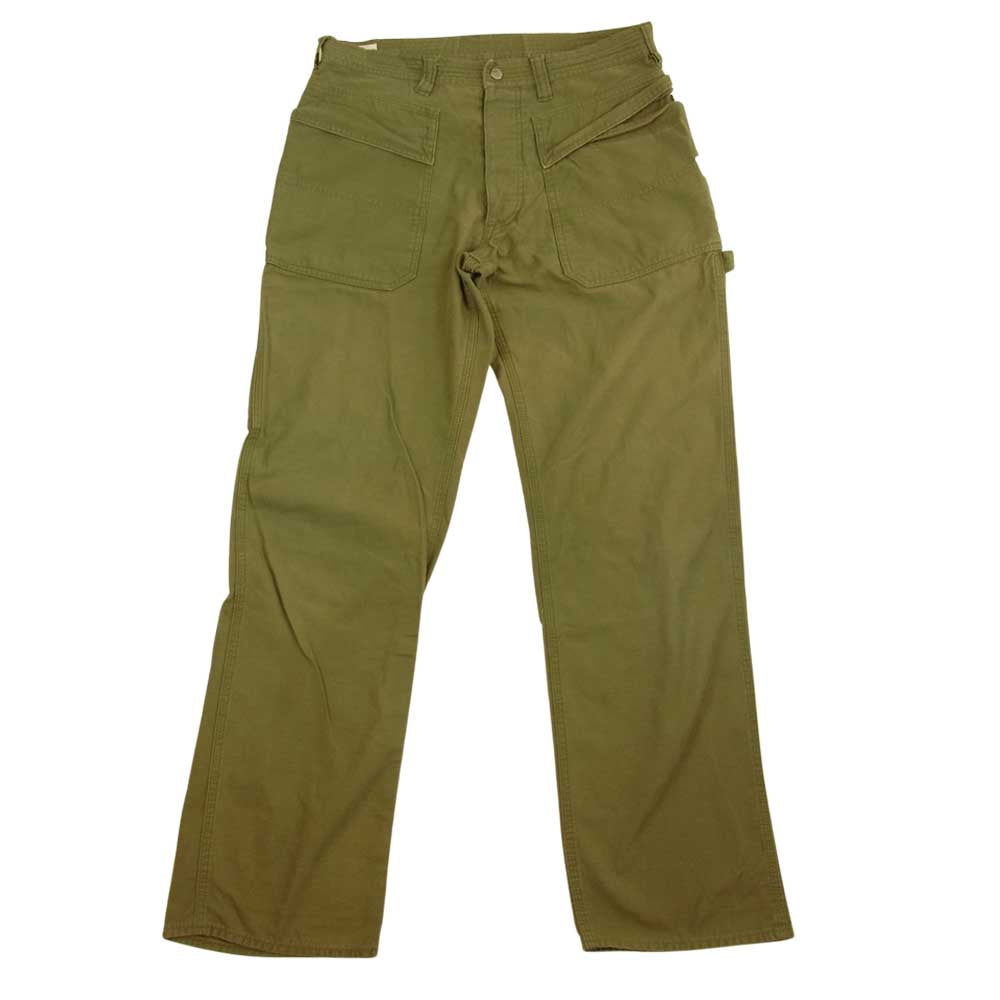 SASAFRAS ササフラス ３ポケット ペインター パンツ カーキ系 M【中古】