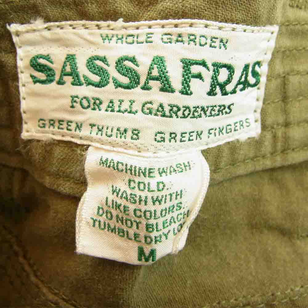 SASAFRAS ササフラス ３ポケット ペインター パンツ カーキ系 M【中古】