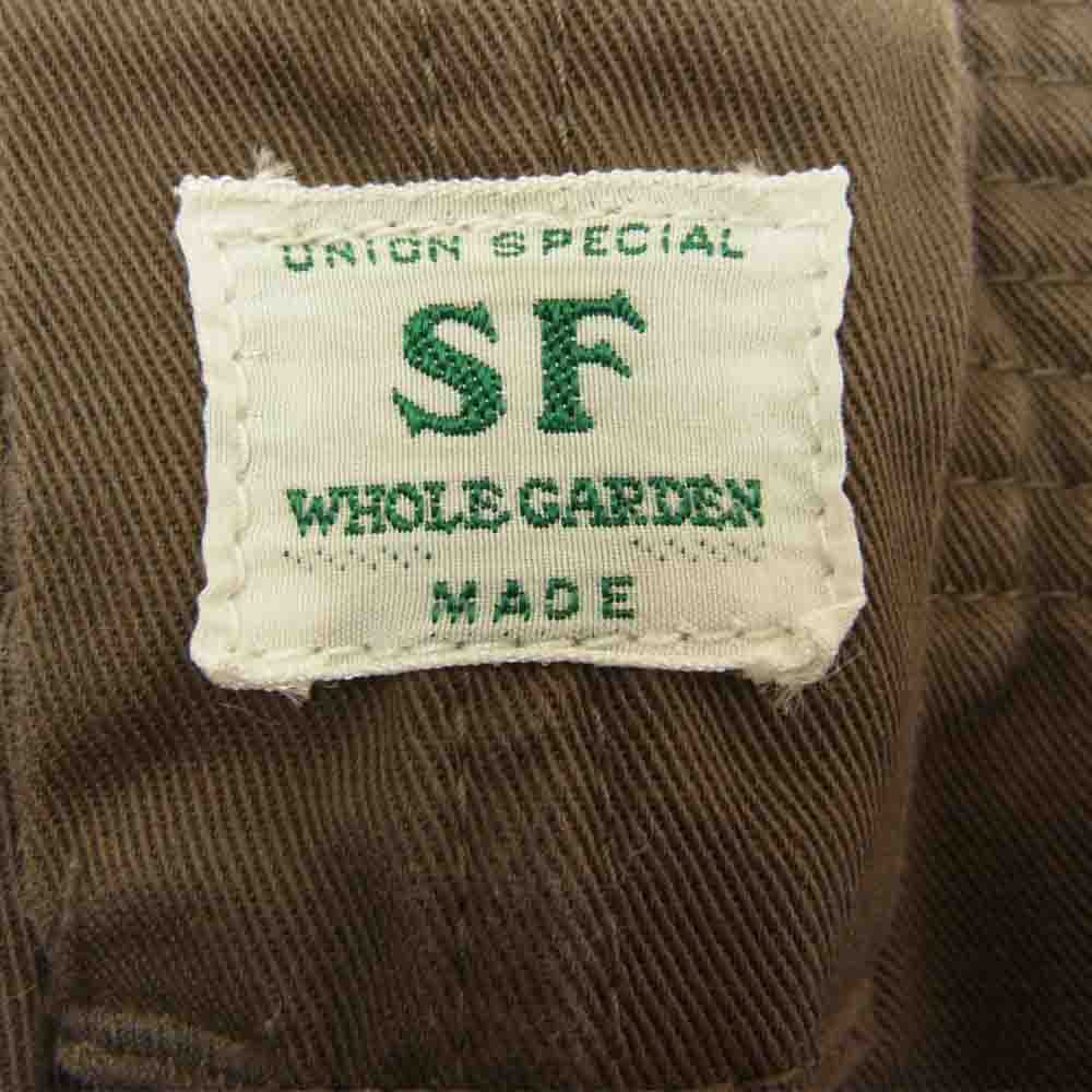 SASAFRAS ササフラス Sprayer Pant 1/2 スプレイヤー ハーフパンツ  ショーツ ブラウン系 S【中古】