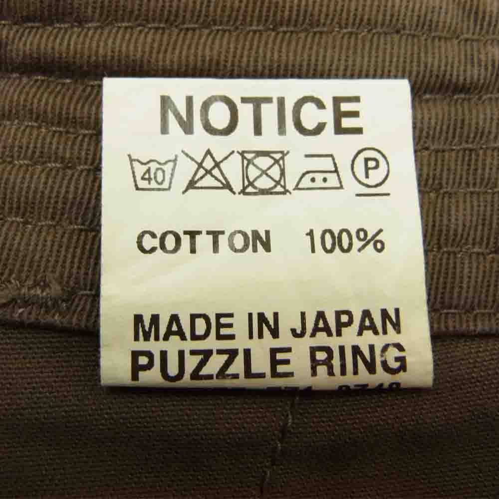 SASAFRAS ササフラス Sprayer Pant 1/2 スプレイヤー ハーフパンツ  ショーツ ブラウン系 S【中古】