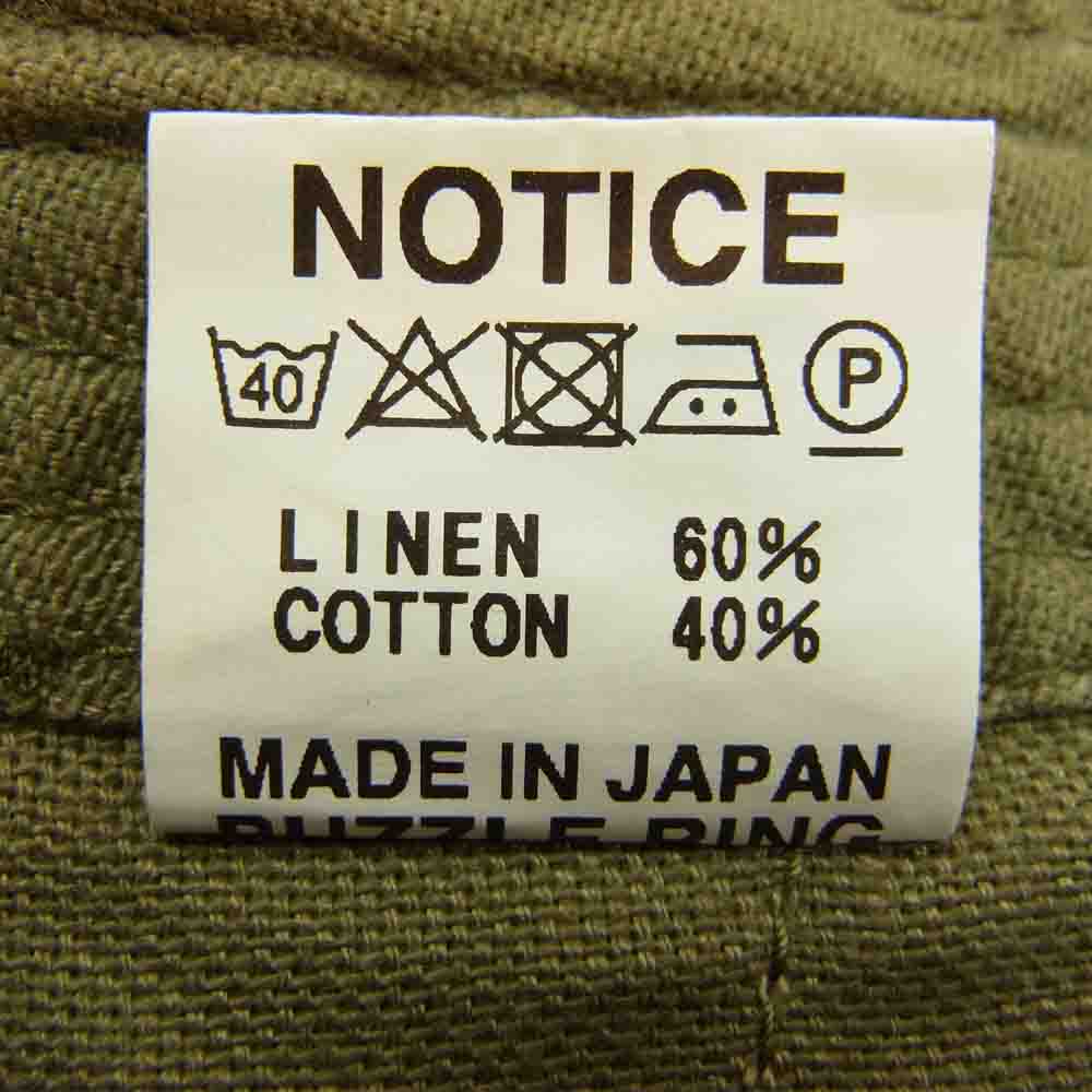 SASAFRAS ササフラス FALL LEAF PANTS 1/2 フォールリーフ ハーフパンツ ショーツ カーキ カーキ系 M【中古】