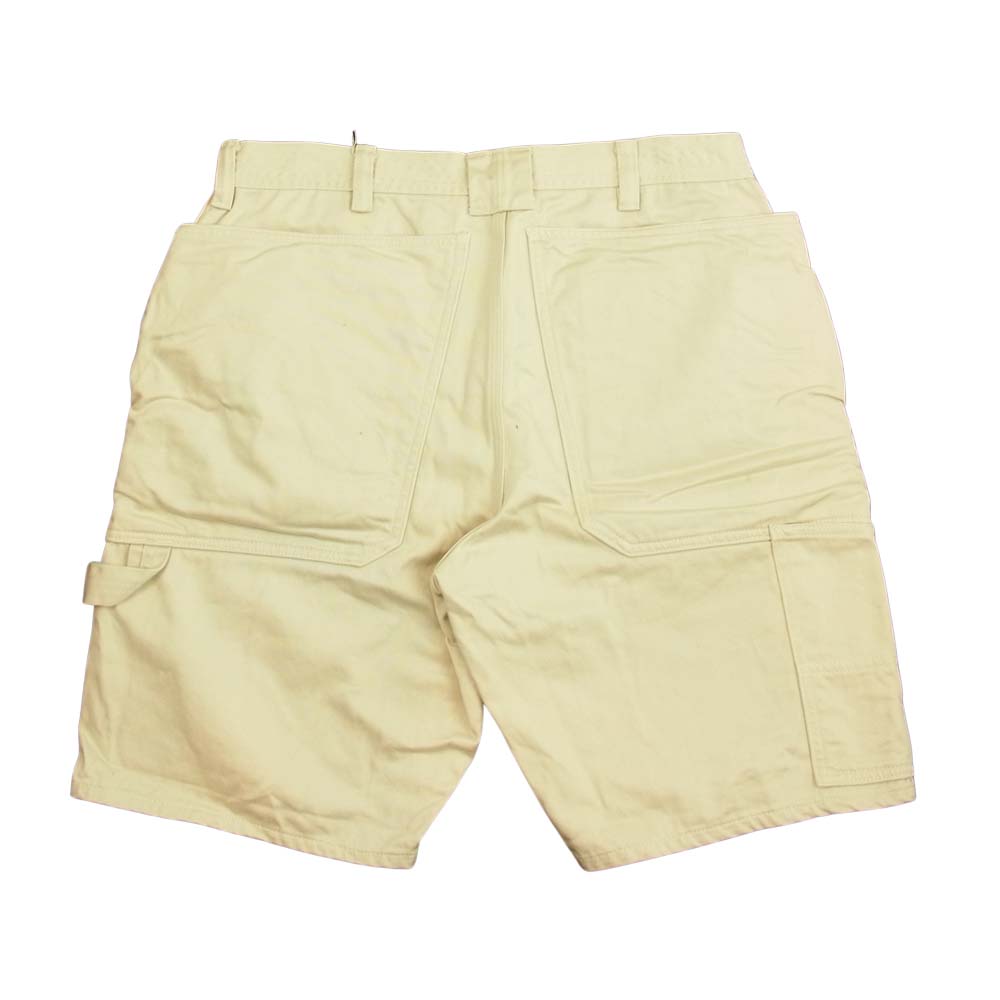 SASAFRAS ササフラス FALL LEAF PANTS 1/2 フォールリーフ ハーフパンツ ショーツ ホワイト オフホワイト系 L【中古】