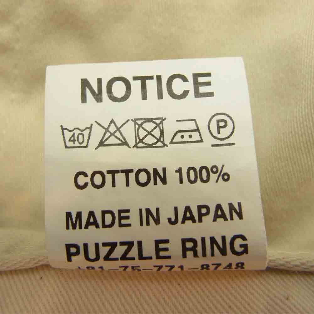 SASAFRAS ササフラス FALL LEAF PANTS 1/2 フォールリーフ ハーフパンツ ショーツ ホワイト オフホワイト系 L【中古】