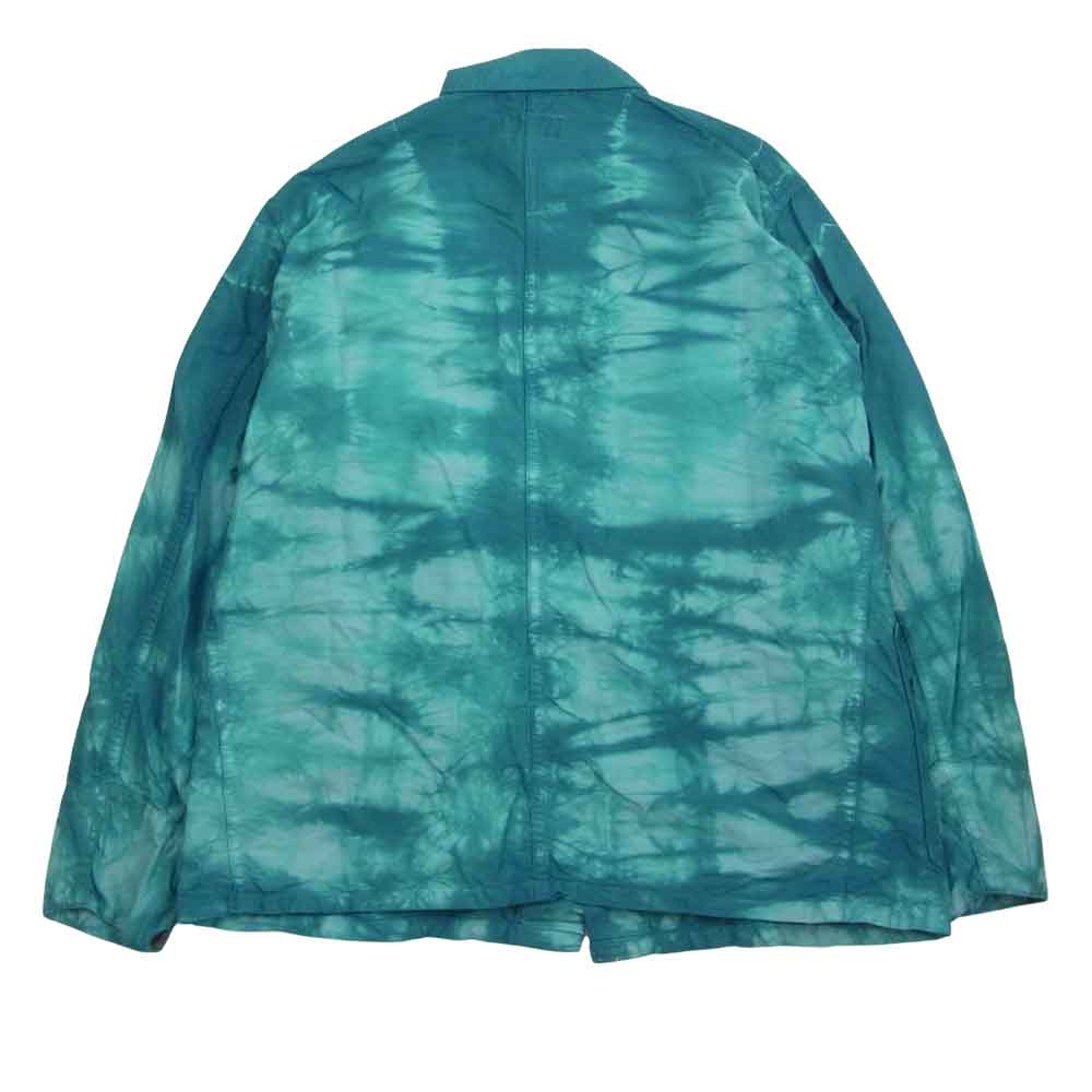 SASAFRAS ササフラス Transplant Jacket タイダイ トランスプラント ジャケット ブルー系 M【中古】