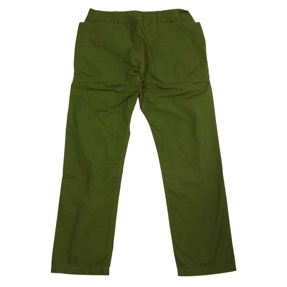 SASAFRAS ササフラス FALL LEAF PANTS フォールリーフ パンツ カーキ系 M【中古】