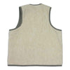 Buzz Rickson's バズリクソンズ BRI14886 WOOL PILE VEST リバーシブル ウール パール ヘリンボーン ベスト カーキ系 38【美品】【中古】