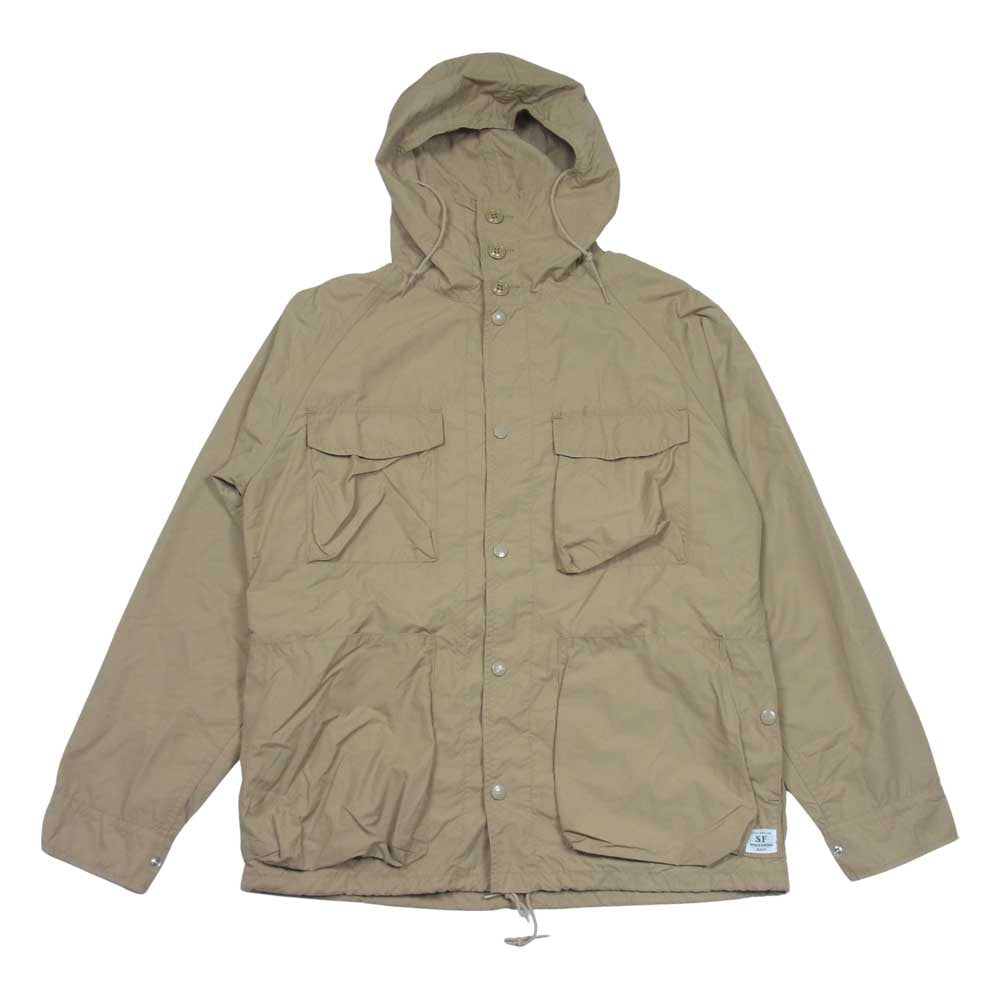 SASAFRAS ササフラス Digs Crew Bud Jacket ディグス クルー バド ジャケット ベージュ系 S【美品】【中古】