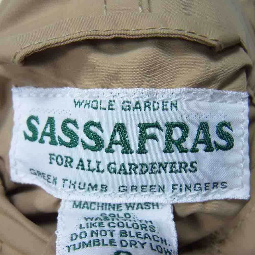 SASAFRAS ササフラス Digs Crew Bud Jacket ディグス クルー バド ジャケット ベージュ系 S【美品】【中古】