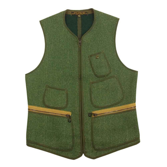FREEWHEELERS フリーホイーラーズ BUBO SPORT TOGS ビーチクロス ベスト グリーン系 38【美品】【中古】