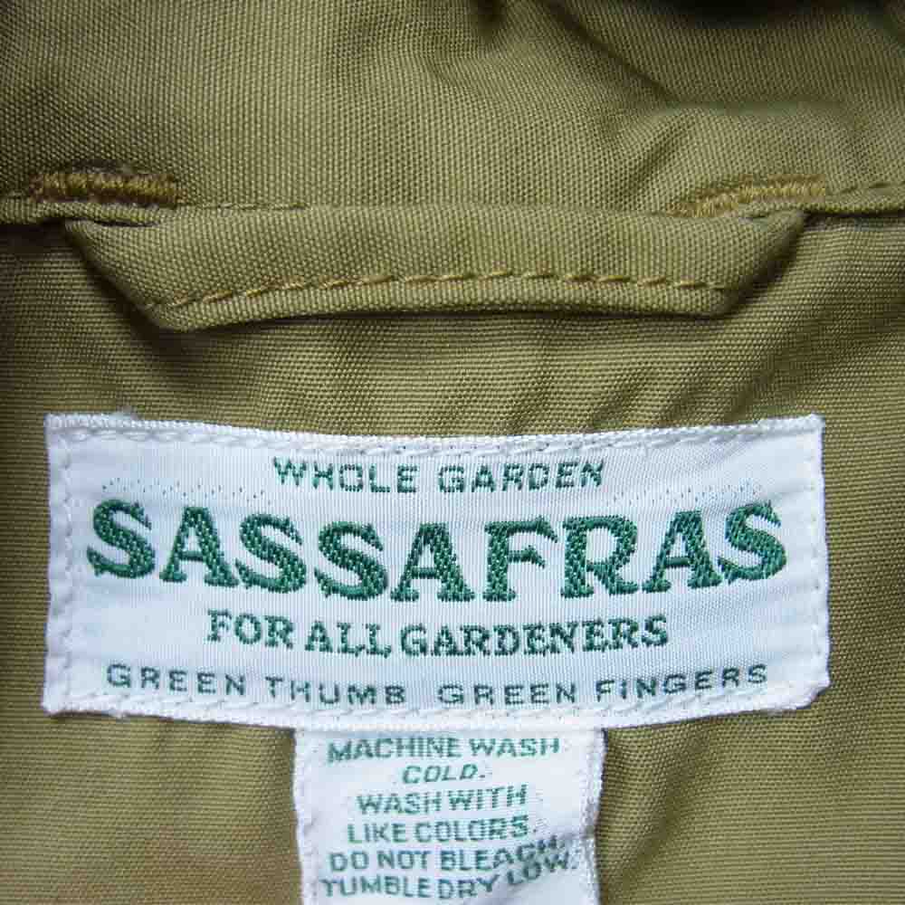 SASAFRAS ササフラス Overgrown Hiker Jacket オーバーグラウン ハイカー ジャケット カーキ系 M【美品】【中古】