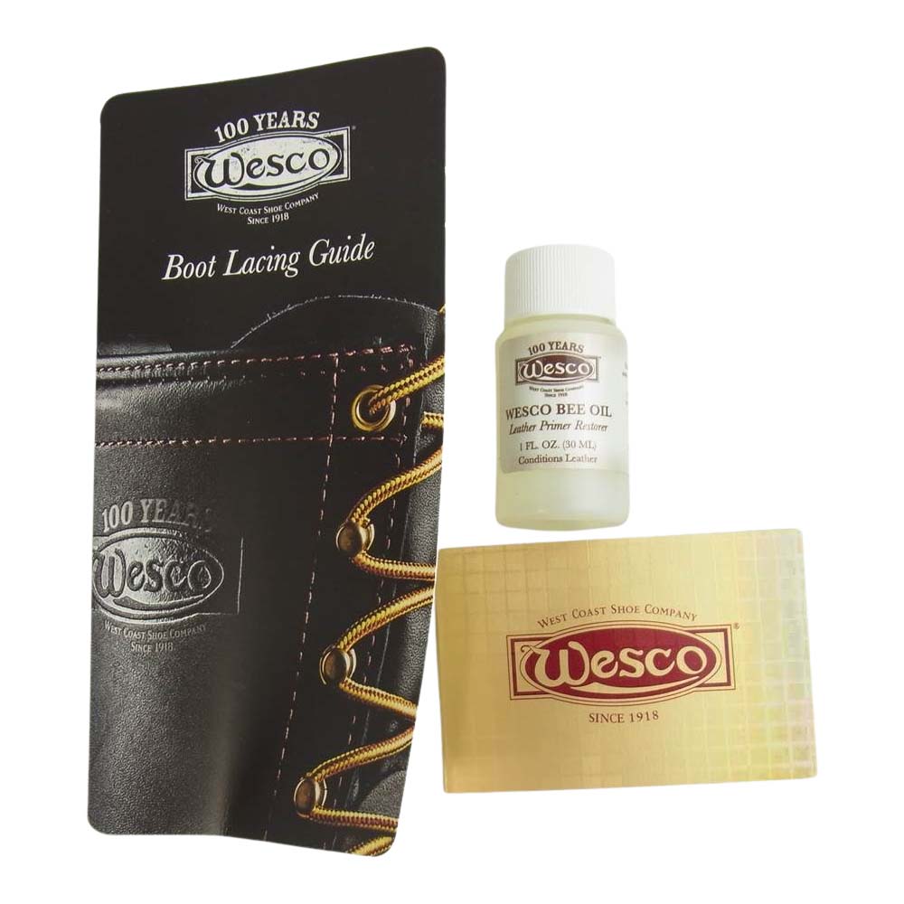 WESCO ウエスコ Custom JH Classics カスタム ジョンヘンリー クラシック ウィングチップ レザー シューズ ブラウン系 8 E【中古】