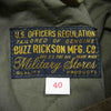 Buzz Rickson's バズリクソンズ BRI14862 29th Aviation Battalion パッチ ヘリクルー ジャケット カーキ系 40【美品】【中古】