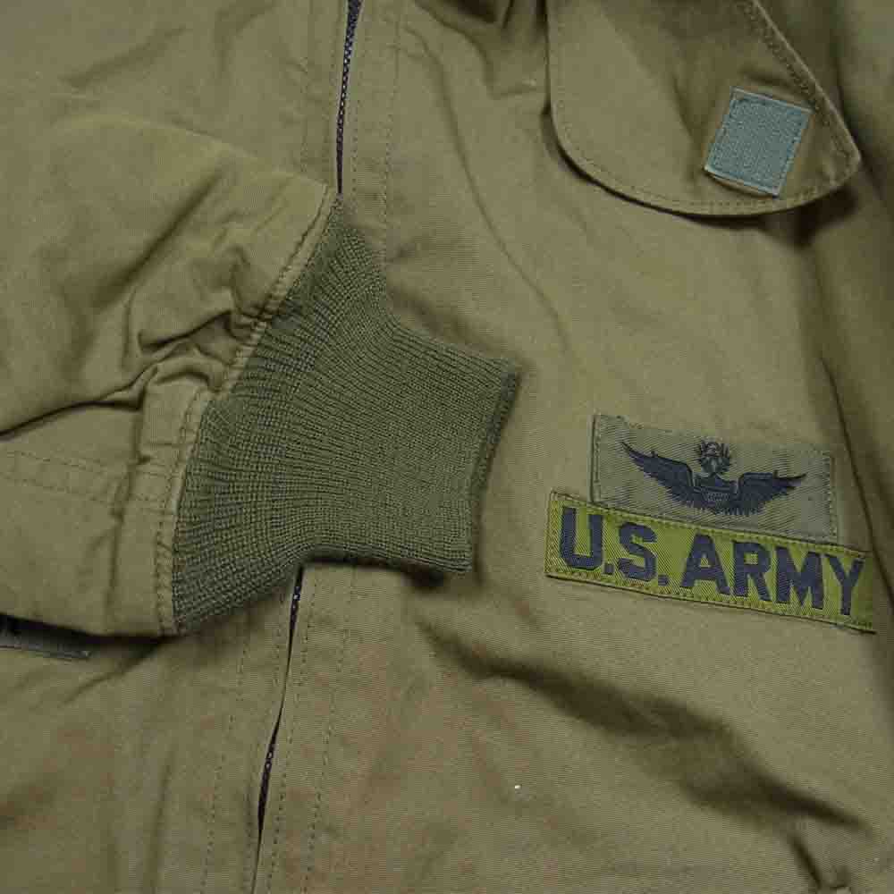 Buzz Rickson's バズリクソンズ BRI14862 29th Aviation Battalion パッチ ヘリクルー ジャケット カーキ系 40【美品】【中古】