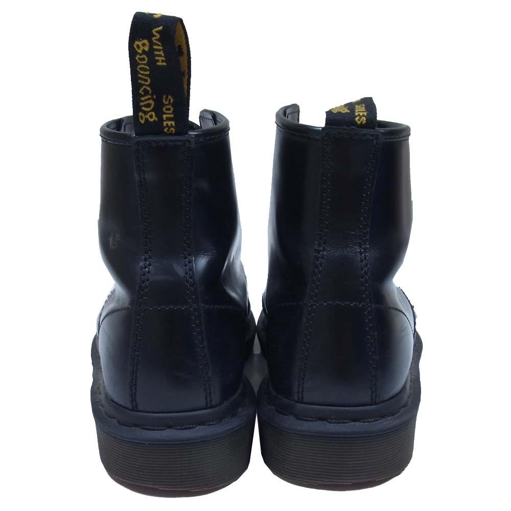 Dr.Martens ドクターマーチン 6ホール レースアップ ブーツ ブラック系 US7【中古】
