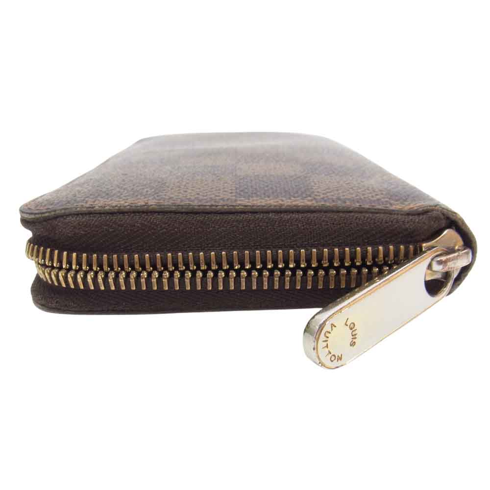 LOUIS VUITTON ルイ・ヴィトン N60015 ダミエ ジッピーウォレット ブラウン系【中古】
