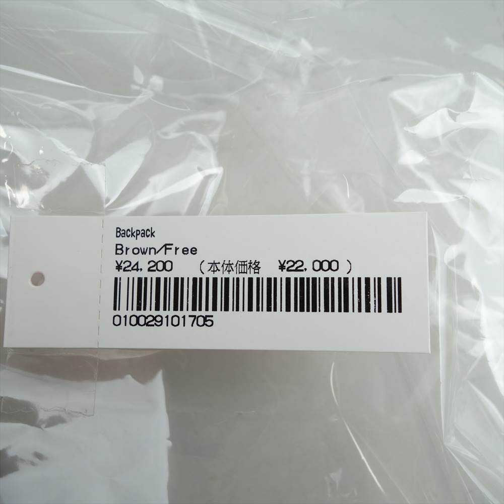 Supreme シュプリーム 22SS Backpack バックパック リュック ブラウン系【新古品】【未使用】【中古】