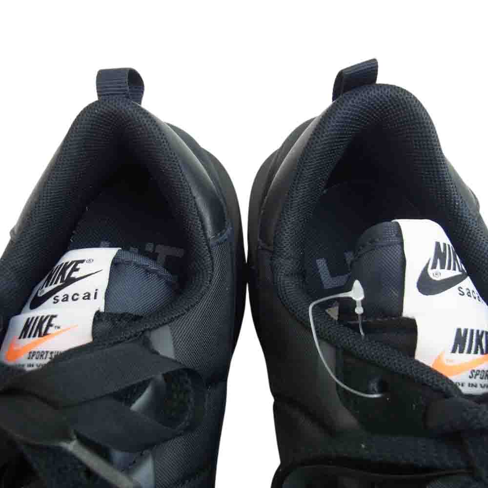 Sacai サカイ 22SS DD1875-001 × NIKE VaporWaffle Black and Gum ナイキ ヴェイパーワッフル ブラック/ガム ブラック系 29cm【新古品】【未使用】【中古】