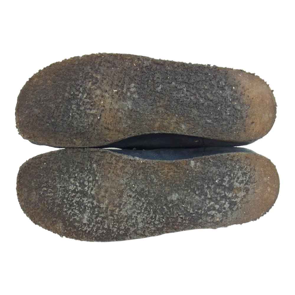 uniform experiment ユニフォームエクスペリメント CLARKS クラークス ワラビー シューズ ネイビー系【中古】