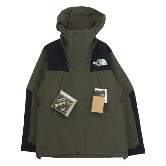 THE NORTH FACE ノースフェイス NP61800 MOUNTAIN JACKET GORE-TEX マウンテンジャケット ゴアテックス カーキ系 S【新古品】【未使用】【中古】