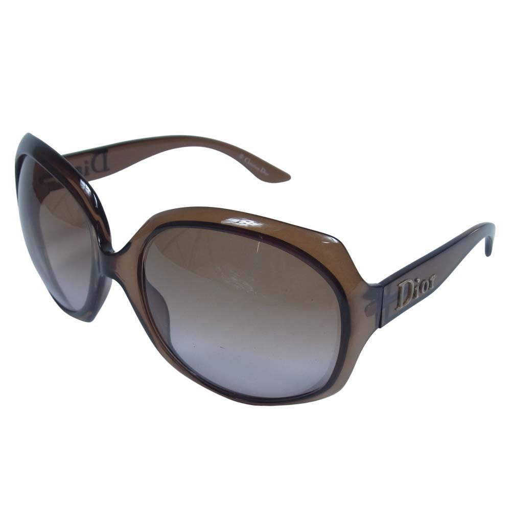 Christian Dior クリスチャンディオール GLOSSY サングラス ブラウン系【中古】