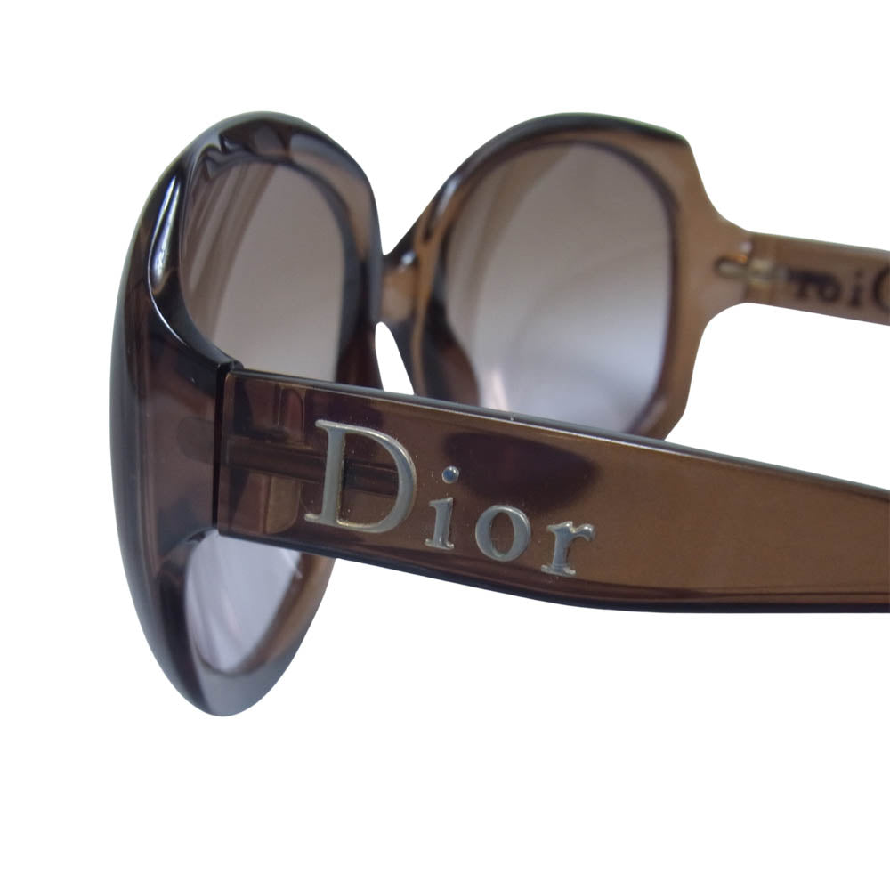 Christian Dior クリスチャンディオール GLOSSY サングラス ブラウン系【中古】
