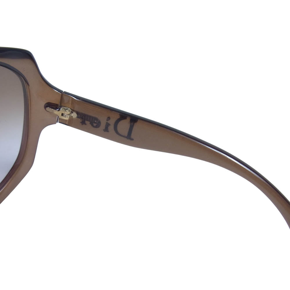 Christian Dior クリスチャンディオール GLOSSY サングラス ブラウン系【中古】