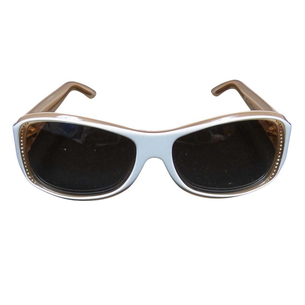 Christian Dior クリスチャンディオール DIOR STRASS AZMID サングラス ホワイト系 57□15 125【中古】