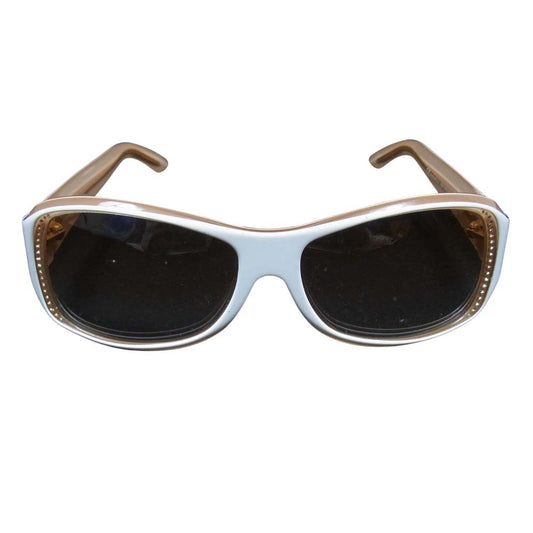 Christian Dior クリスチャンディオール DIOR STRASS AZMID サングラス ホワイト系 57□15 125【中古】