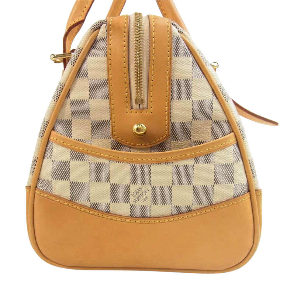LOUIS VUITTON ルイ・ヴィトン N52001 ダミエアズール バークレー ハンドバッグ ベージュ系【中古】