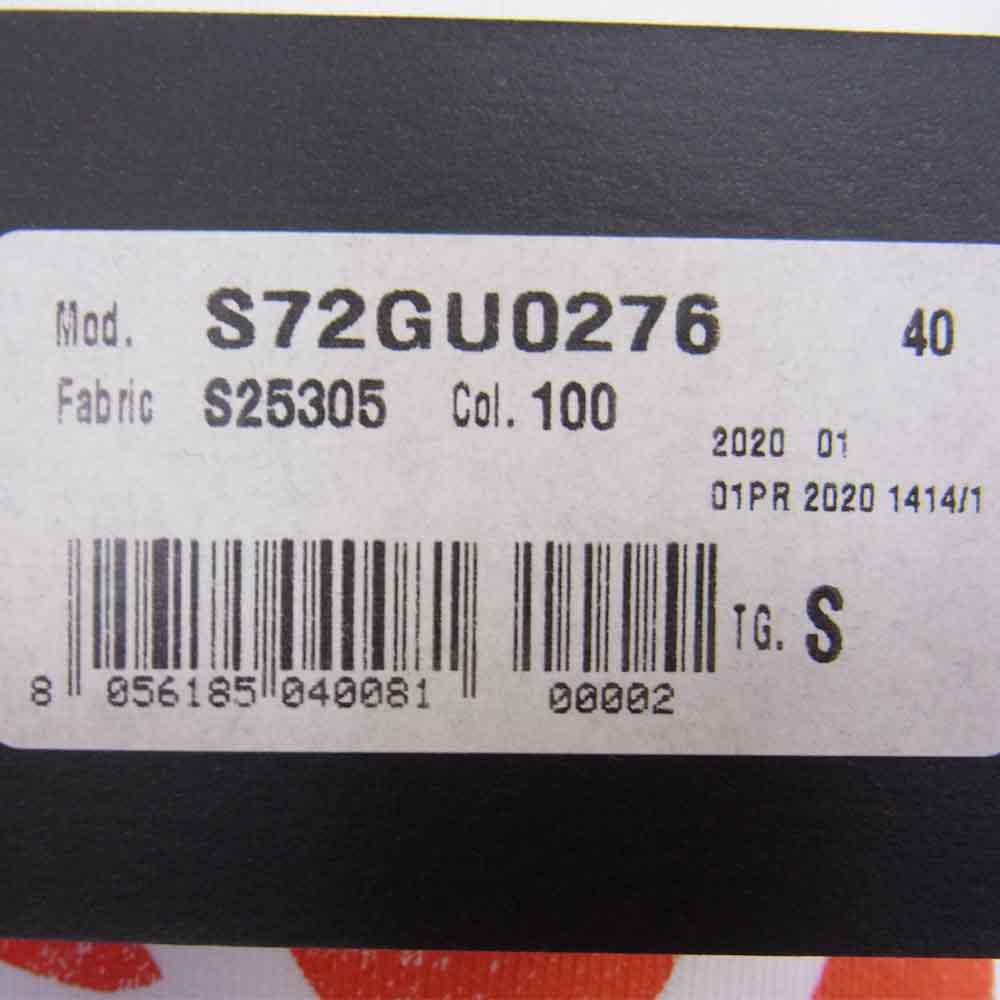 DSQUARED2 ディースクエアード 国内正規品 S72GU0276 S25305 HOODED SWEATSHIRT ロゴ グラフィックプリント プルオーバー パーカー ホワイト系 S【美品】【中古】