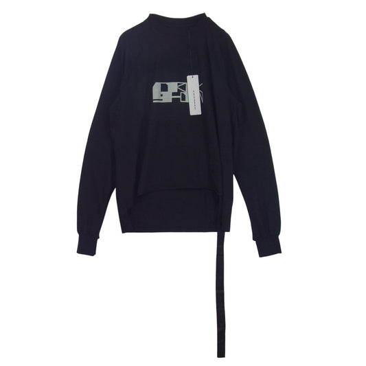 Rick Owens リックオウエンス DRKSHDW ダークシャドウ 21AW DS02A3210 Vega Logo Tee ブラック系 UNI【美品】【中古】