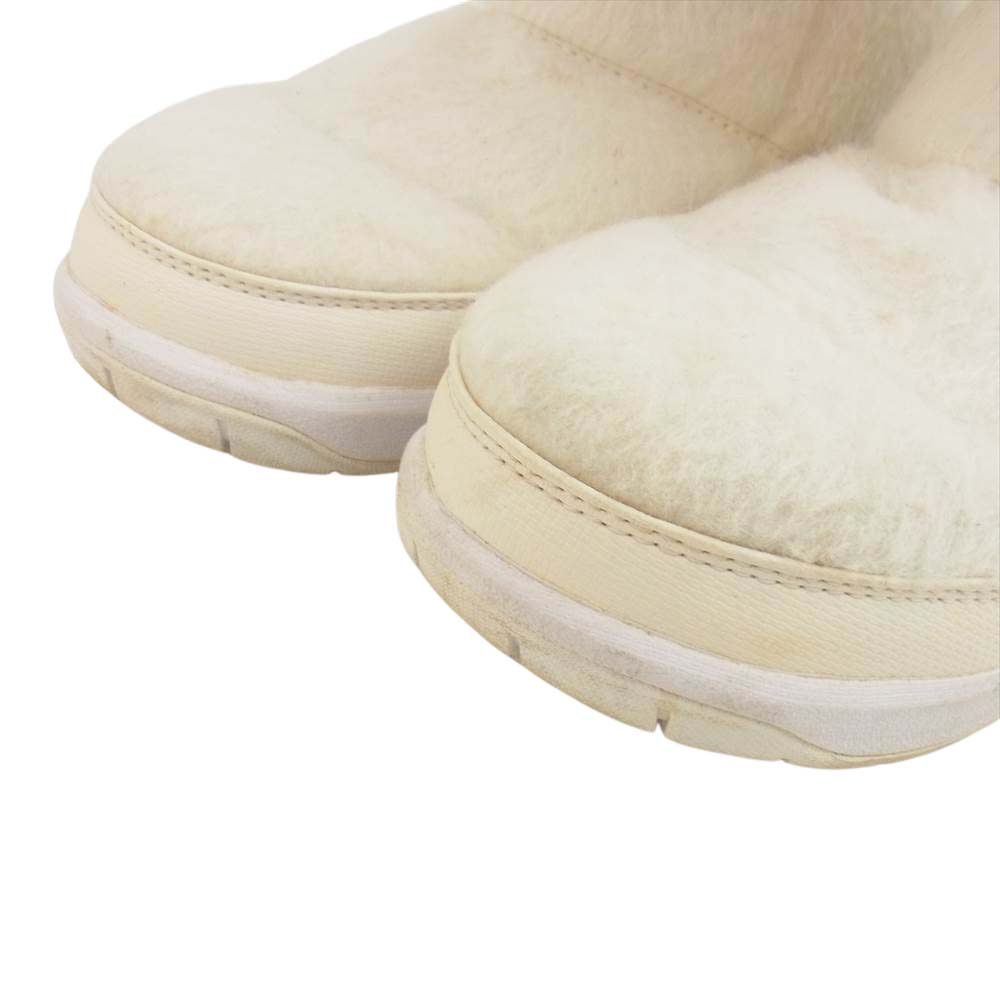 THE NORTH FACE ノースフェイス NFW51683 W Nuptse Bootie Wool II ウィメンズ ヌプシ ブーティー ウール ホワイト系 25cm【中古】