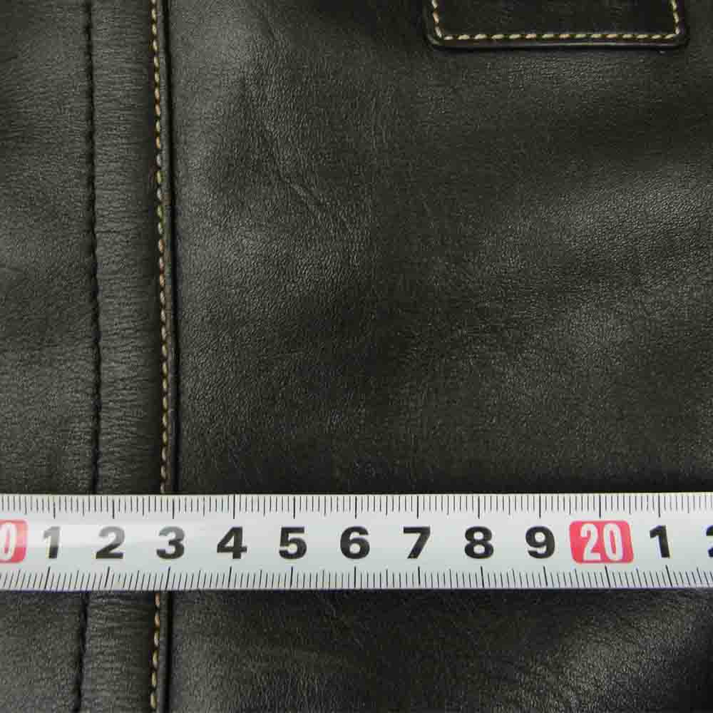 COACH コーチ F70103 レザー ブリーフケース ブラック系【中古】