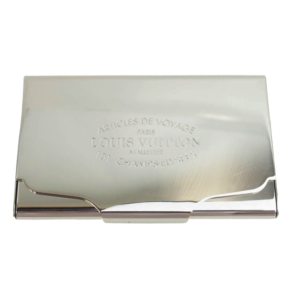 LOUIS VUITTON ルイ・ヴィトン M66175 ポルト カルト ヴォワヤージュ 名刺入れ シルバー系【中古】