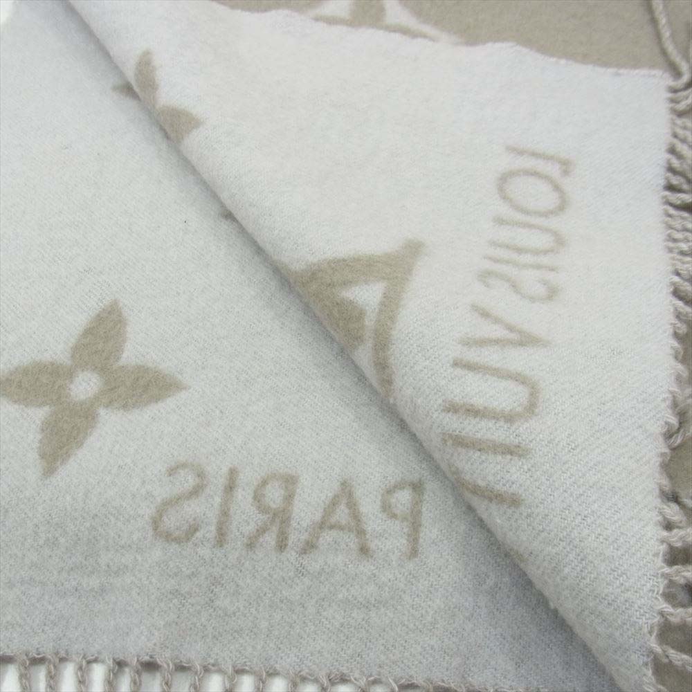 LOUIS VUITTON ルイ・ヴィトン M70462 エシャルプ レイキャビック カシミヤ100％ マフラー グレー系【中古】