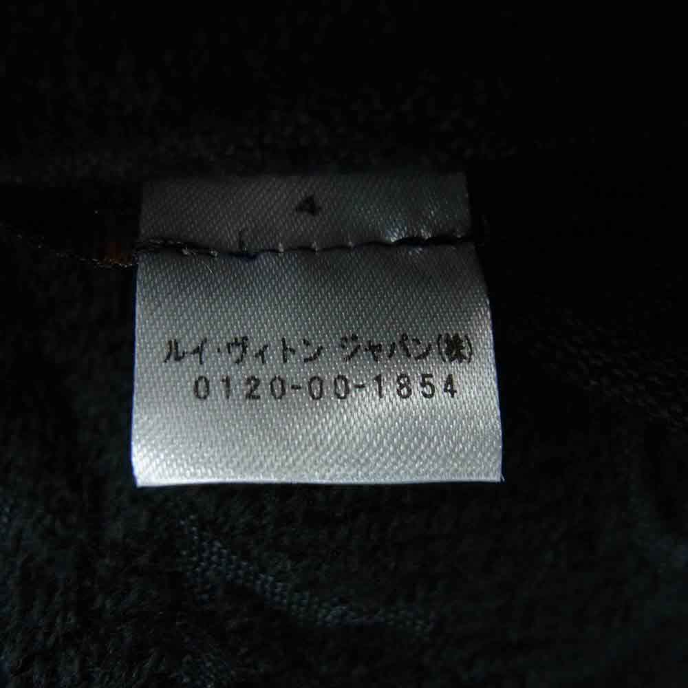 LOUIS VUITTON ルイ・ヴィトン M70520 エシャルプ モノグラム クラシック ウール マフラー ブラック系【中古】